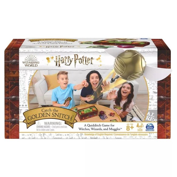 Harry Potter Catch the Golden Snitch Game Fun Gift For Christmas Birthdays - Picture 1 of 10
